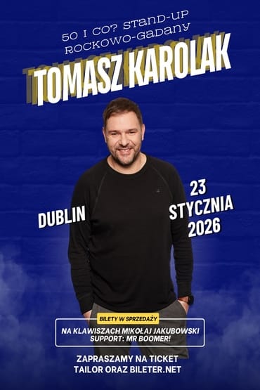 Stand-up: Tomasz Karolak | Dublin 2026
