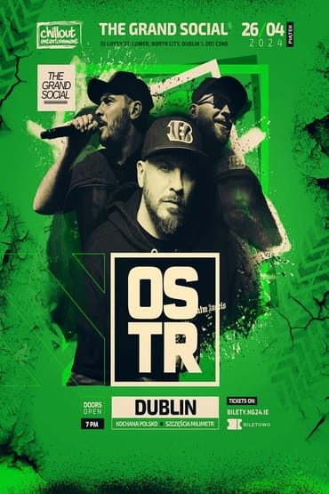 Koncert O.S.T.R - Dublin